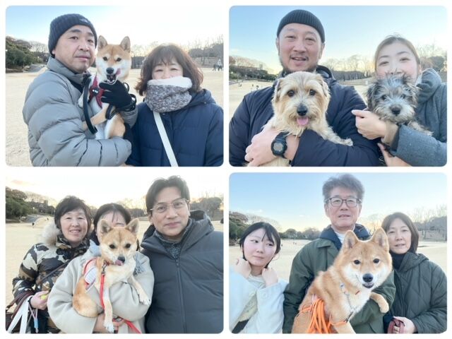 犬のしつけ教室・出張レッスン・無駄吠えの矯正レッスンを行うドッグスクールヴィッセ　今日のわん子達～1月11日～