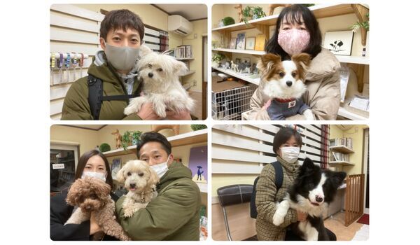 犬のしつけ教室・出張レッスン・無駄吠えの矯正レッスンを行うドッグスクール ヴィッセ今日のわん子達～1月23日 