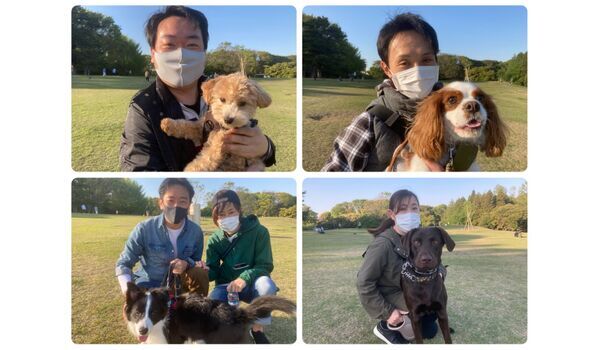 犬のしつけ教室・出張レッスン・無駄吠えの矯正レッスンを行うドッグスクール ヴィッセ、今日のわん子達～4月10日 