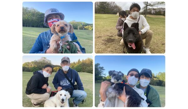犬のしつけ教室・出張レッスン・無駄吠えの矯正レッスンを行うドッグスクール ヴィッセ今日のわん子達～4月18日 