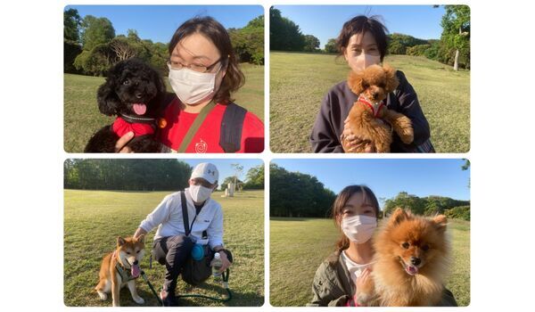犬のしつけ教室・出張レッスン・無駄吠えの矯正レッスンを行うドッグスクール ヴィッセ今日のわん子達～4月23日 