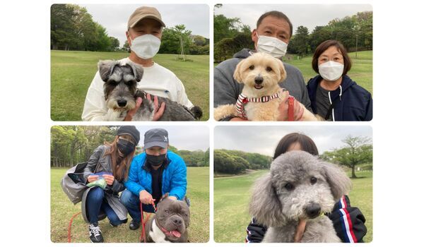 犬のしつけ教室・出張レッスン・無駄吠えの矯正レッスンを行うドッグスクール ヴィッセの今日のわん子達～4月20日 